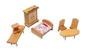 Набор мебели ИД-9880 деревянной "Спальня" Рыжий Кот