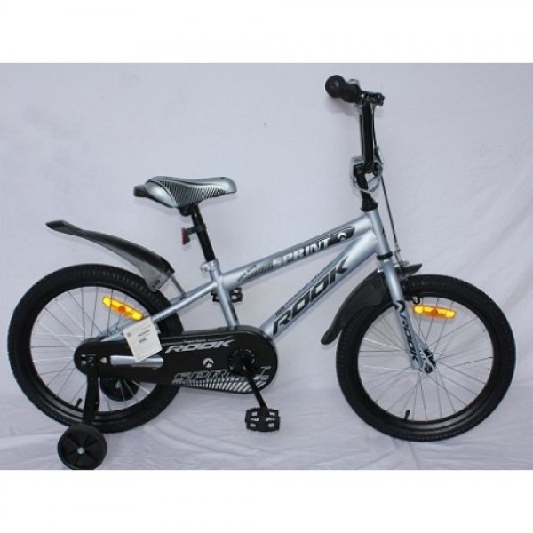 Велосипед 20 серый KSS200GY 1 скорость Rock Sprint Сталь 6-9 лет ручной/ножной тормоз - Орск 