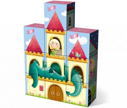 Кубики 00859 "Дворец принцессы" 10шт Стеллар - Набережные Челны 