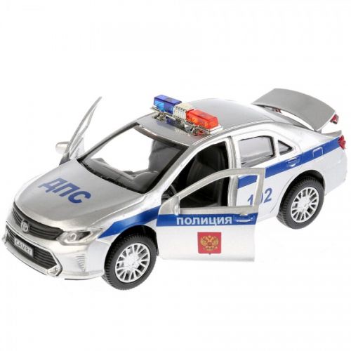 А/м 259954 Toyota Camry полиция 12см со светом и звуком металл ТМ Технопарк - Бугульма 