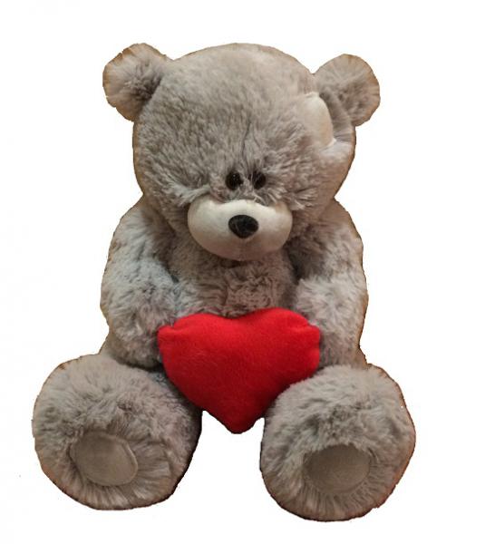 Мягкая игрушка 0203 Медведь 25см с сердцем ТМ Рудникс - Москва 
