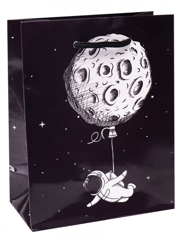Пакет подарочный ПКП-6395 Космонавт с шариком 32*44*10 Миленд - Елабуга 