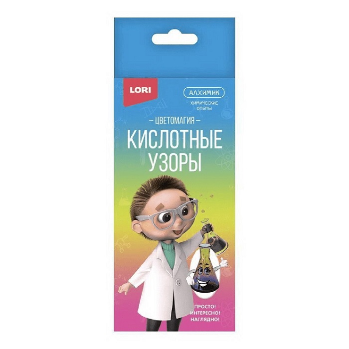 Химические опыты Оп-054 Кислотные узоры ТМ Лори - Йошкар-Ола 