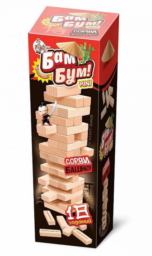 Игра 02790 "Бам-бум мини" падающая башня ДК - Волгоград 