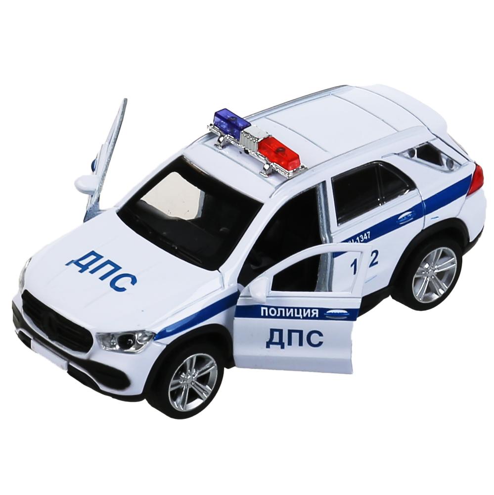 Машина GLE-12SLPOL-WH металл Mercedes-Benz GLE Полиция 12см ТМ Технопарк - Альметьевск 