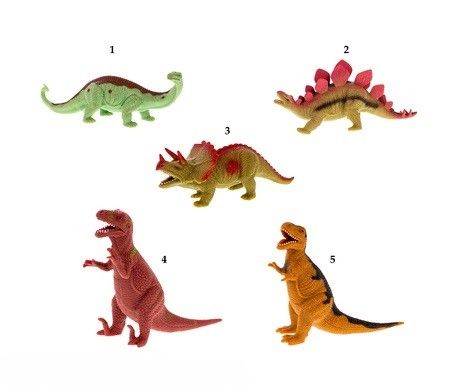 Megasaurs SV12064 Мегазавры Динозавр резиновый с наполнением гранулами средний (в ассортименте) - Киров 
