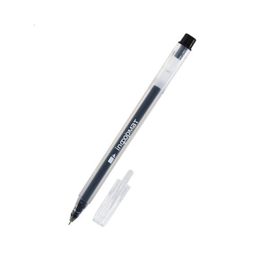 Ручка гелевая GPT05-K  inФОРМАТ TRIANGLE 0,50 мм черный трехгранный корпус