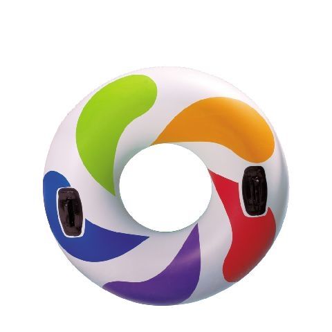 Круг для плавания 58202 Водоворот цветов д=122см от 9 лет INTEX - Бугульма 