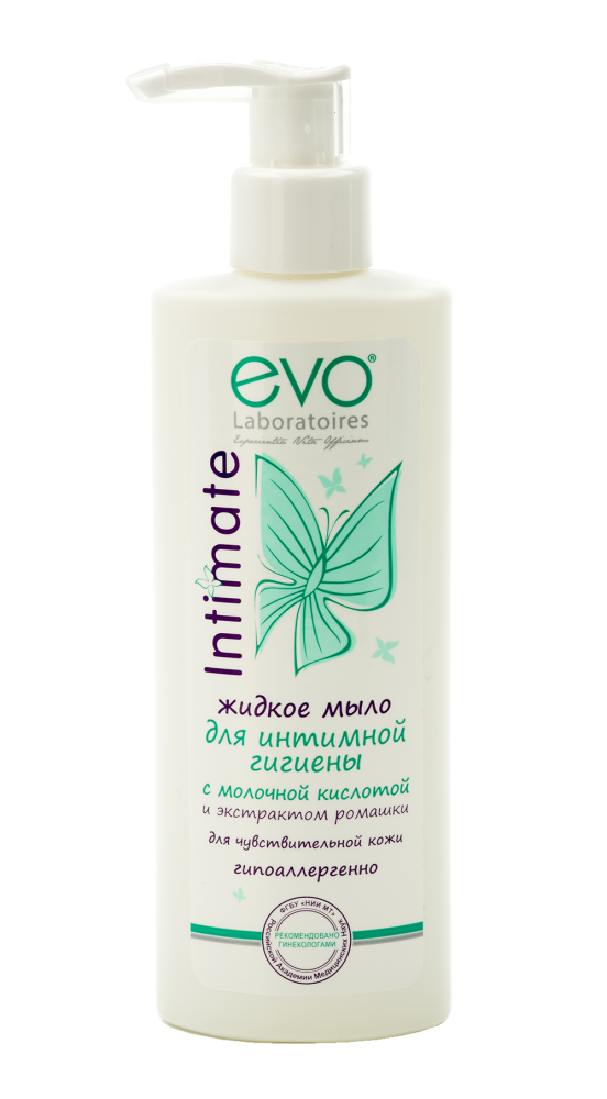 Жидкое мыло 200мл для интимной гигиены чувствительная кожа Evo Аванта - Нижнекамск 