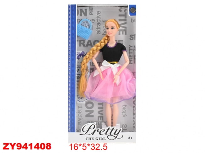 Кукла H803-1 тип Модель 32см на шарнирах в коробке - Елабуга 
