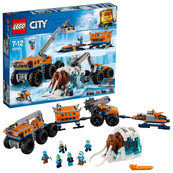 LEGO City Конструктор 60195 Арктическая экспедиция Передвижная арктическая база - Самара 