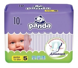 Подгузники для детей panda Junior по 10шт BB-054-JU10-019 - Заинск 
