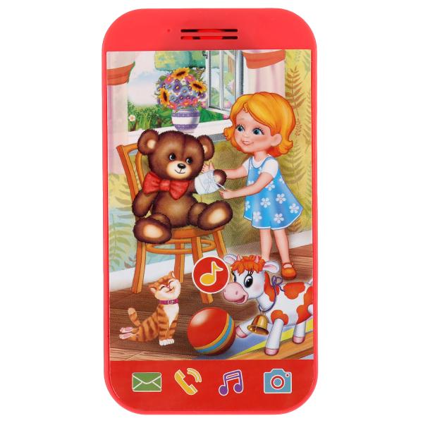 Мини-телефончик HT629-R Барто А. 15 песен, фраз ТМ Умка - Елабуга 