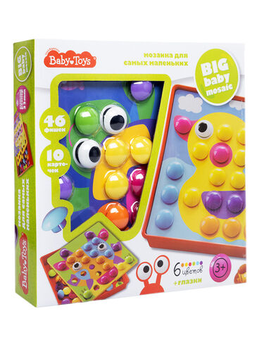 Мозаика для самых маленьких 70044 Уточка 46эл BabyToys ТМ Десятое королевство - Йошкар-Ола 