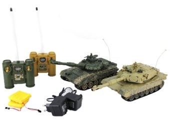 А/м 870165 танковый бой р/у 1:28 Т-90 и танк Abrams М1А2 ни - Самара 