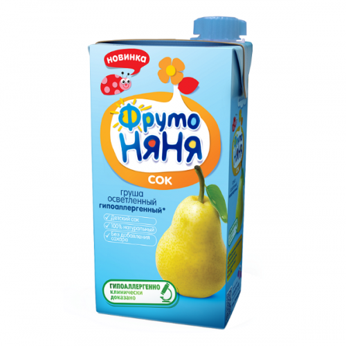 Сок 200мл груша осв. б/сах  с 6+ мес 50296/52015 Фрутоняня - Бугульма 