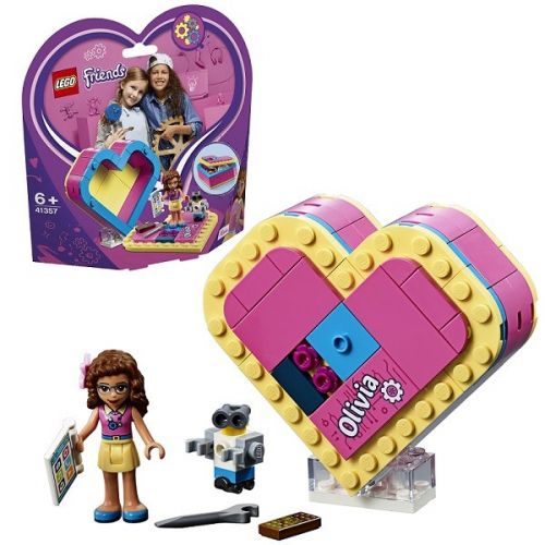 Lego Friends 41357 Конструктор Шкатулка-сердечко Оливии