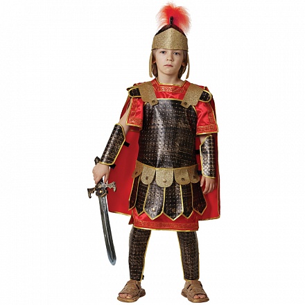 Костюм Римский воин 916-122-64 р.122-64 костюм, головной убор - Екатеринбург 