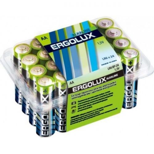 Батар Ergolux LR6 алкалин ВР-24 1/24 11750 Р цена за штуку - Йошкар-Ола 
