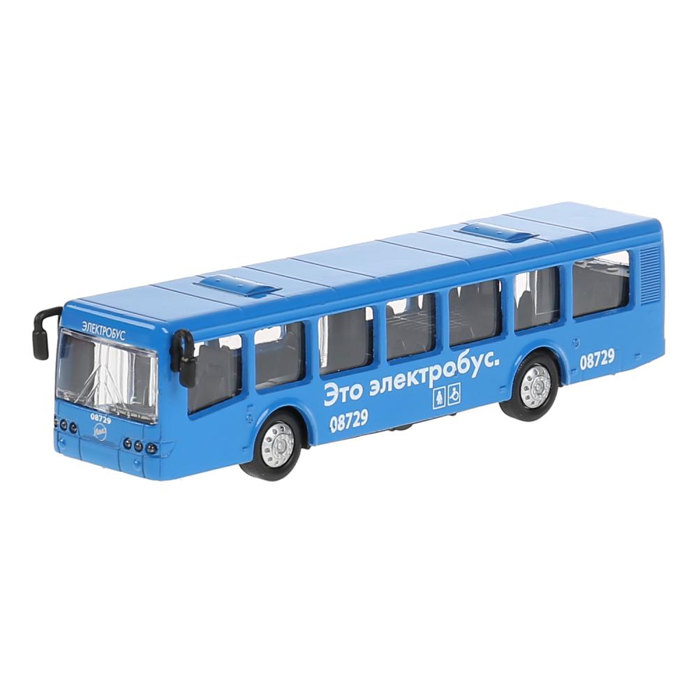 Машина SB-16-65-BUS-BL(B)-WB Электробус ЛИАЗ-5292 рейсовый металл 16,5см ТМ Технопарк - Тамбов 