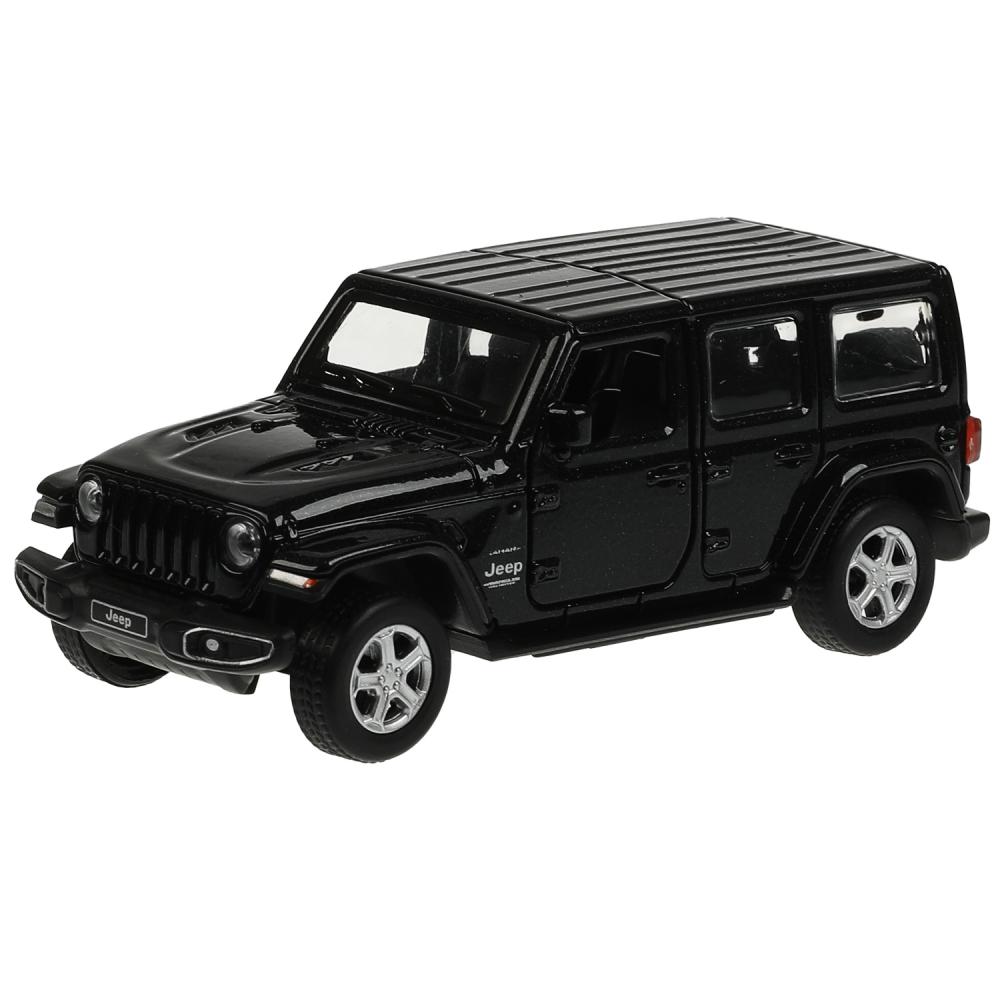 Машина JEEP WRANGLER SAHARA металл черный 12см SAHARA5D-12-BK ТМ Технопарк - Заинск 