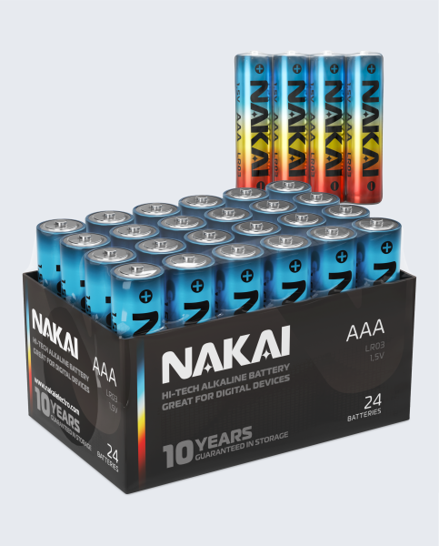 Батарейка Nakai R1702-0033 Hi-Tech LR3 б/б 24box (поштучно) - Уральск 
