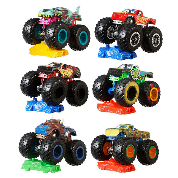 Hot Wheels FYJ44 Хот Вилс Базовый Монстр трак 1:64 - Саратов 