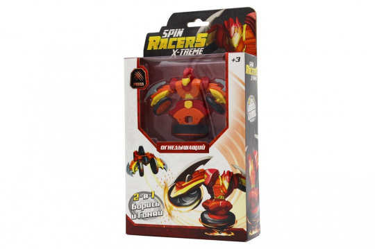 Волчок-трансформер K02SRS08 Spin Racers Juyt 2в1 с аксессуарамини - Нижнекамск 