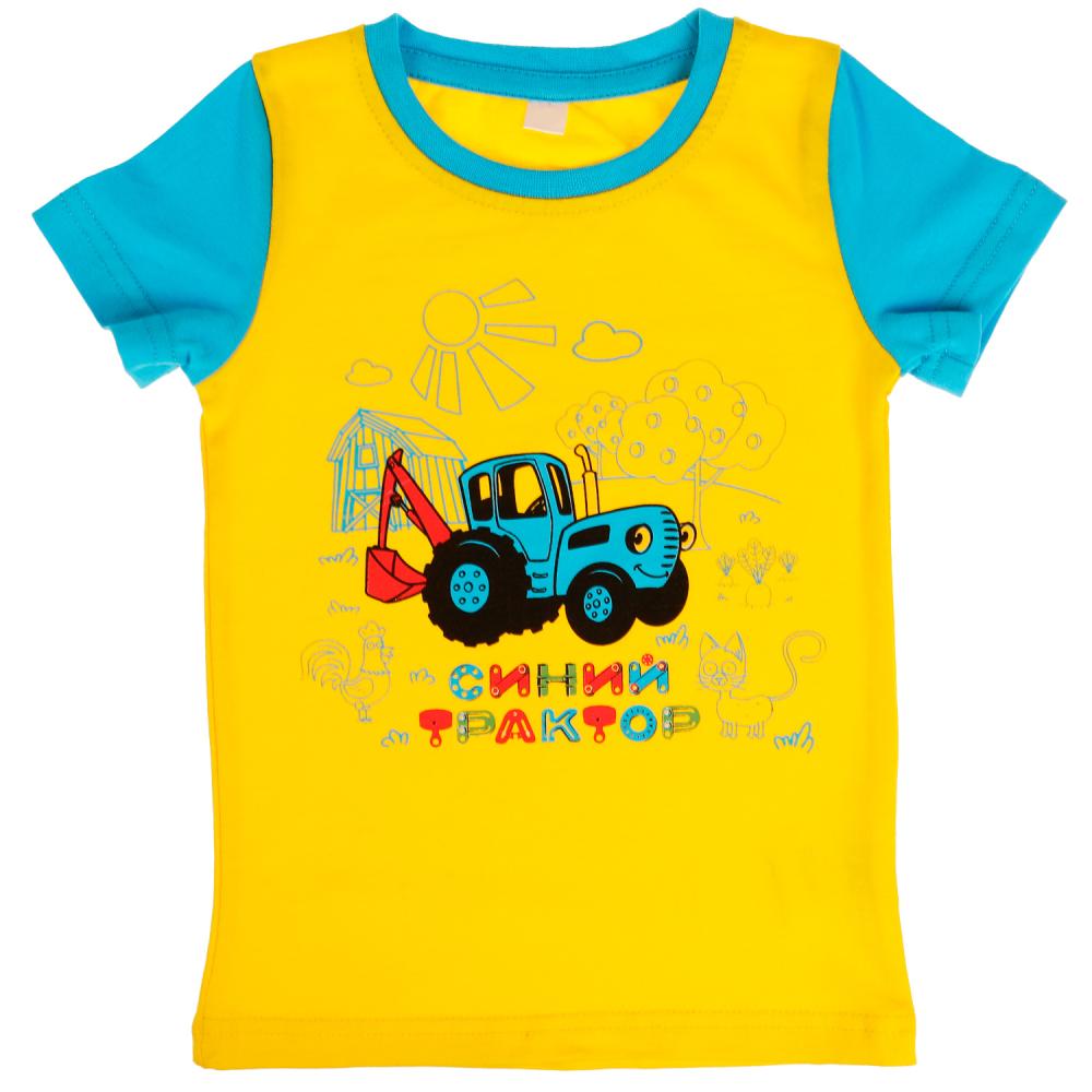 Футболка Буба р.98 с коротким рукавом Piki Kids TS-C02-BT-98 - Москва 