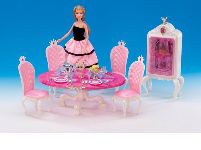 Набор мебели 1417381 Обеденный стол принцессы Рыжий кот - Ульяновск 