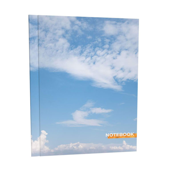 Книжка записная 80л А5 13461-EAC Облака - Уральск 