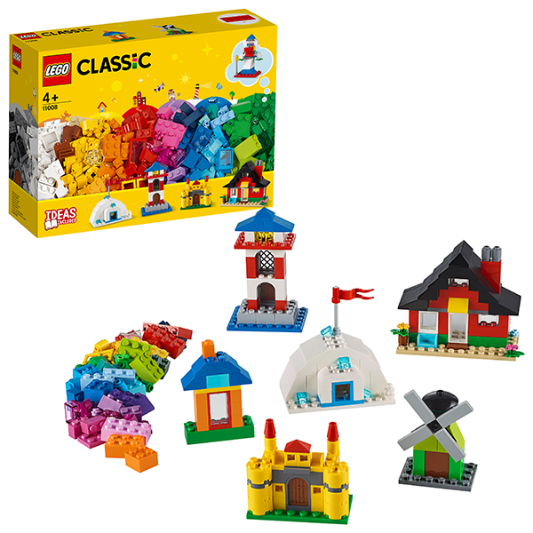 LEGO Classic 11008 Конструктор ЛЕГО Классик Кубики и домики - Чебоксары 