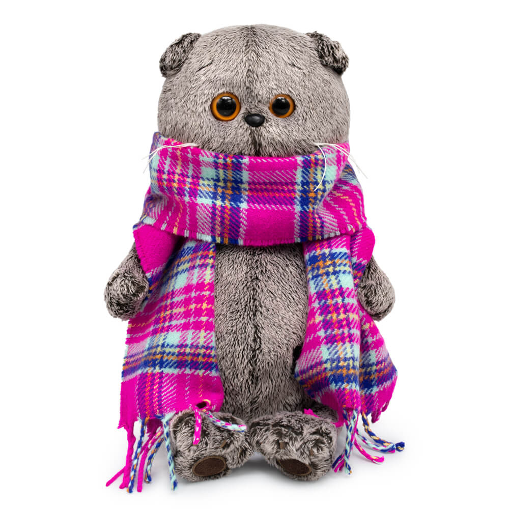 Мягкая игрушка Ks22-246 Басик в ярко-розовом шафе ТМ Budibasa - Бугульма 