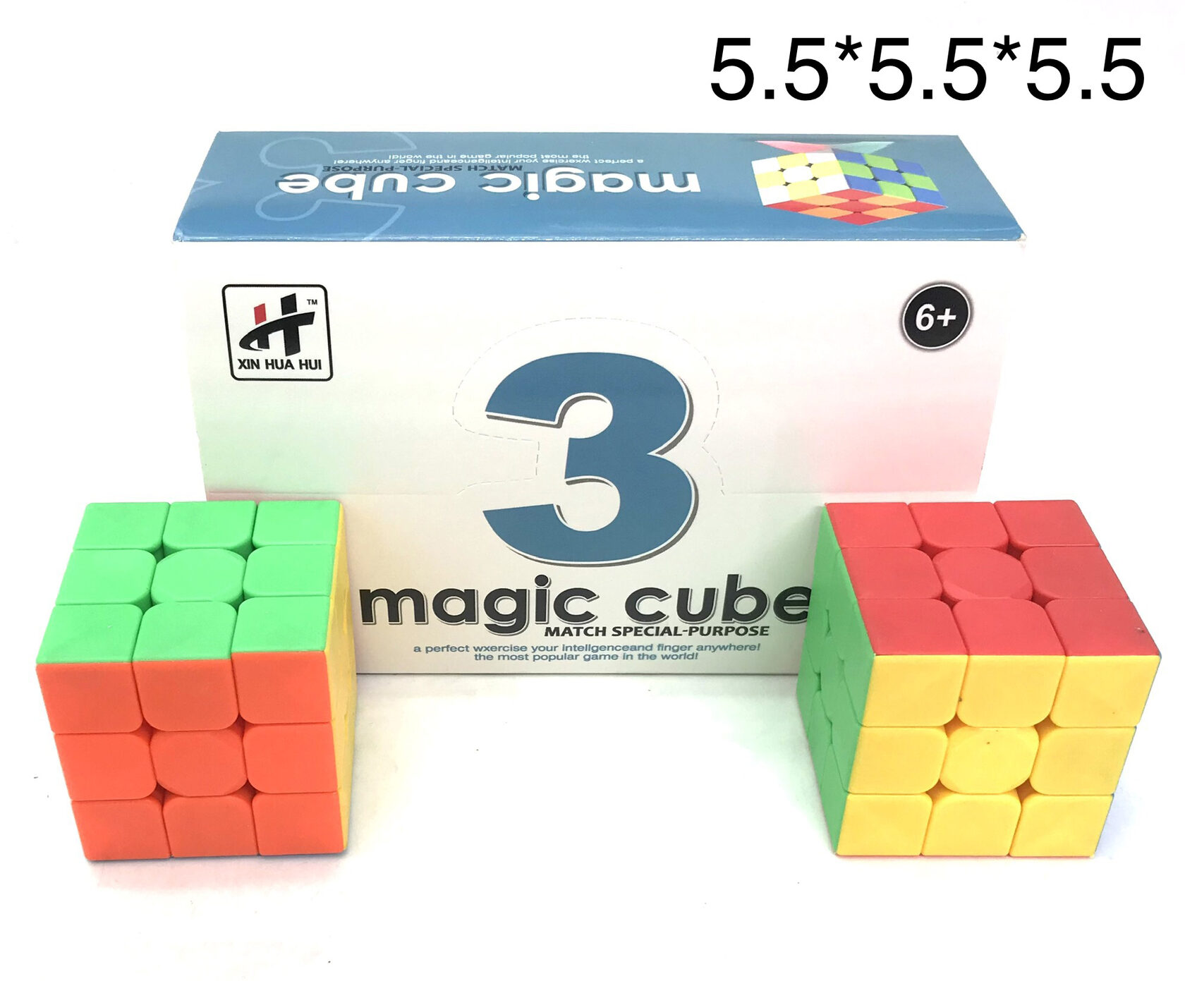 Кубик головоломка 3JSS в коробке 5,5*5,5см