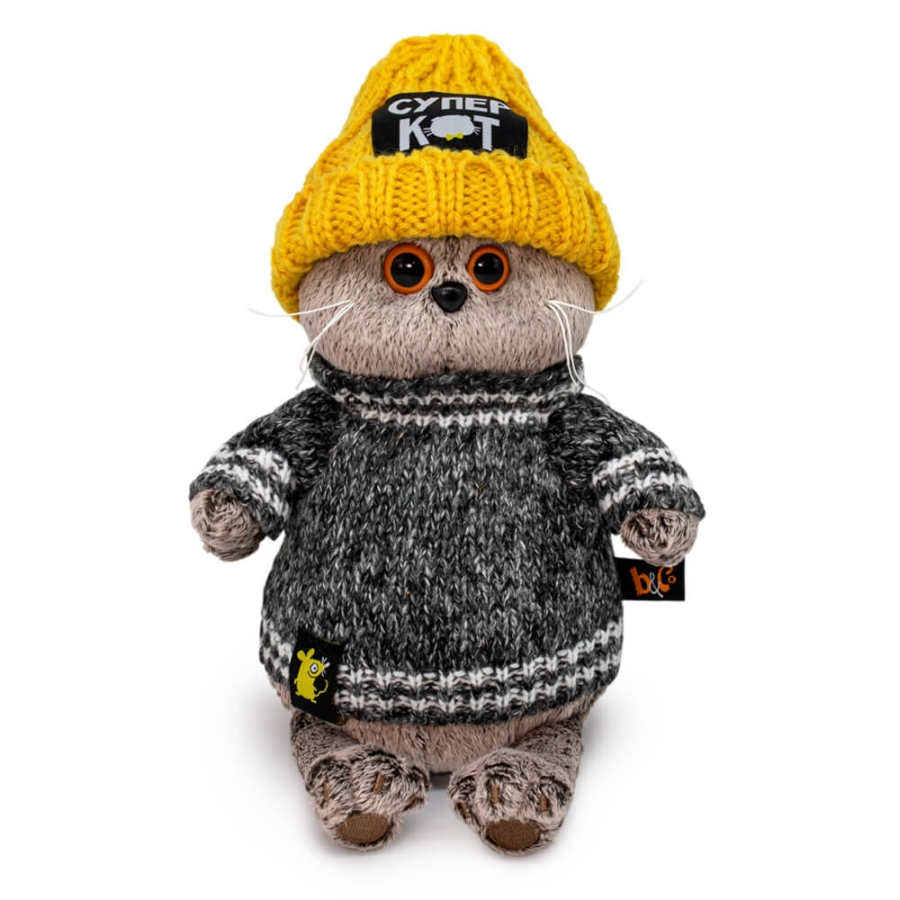 Мягкая игрушка Ks19-256 Басик в вязанном комплекте ТМ Budibasa - Нижний Новгород 