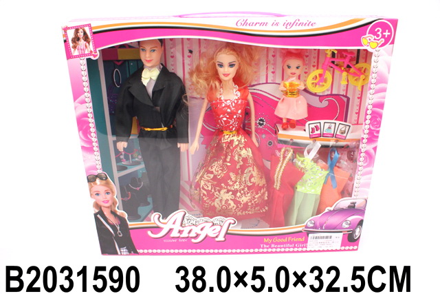 Кукла ST038-1 с мужем в коробке - Елабуга 