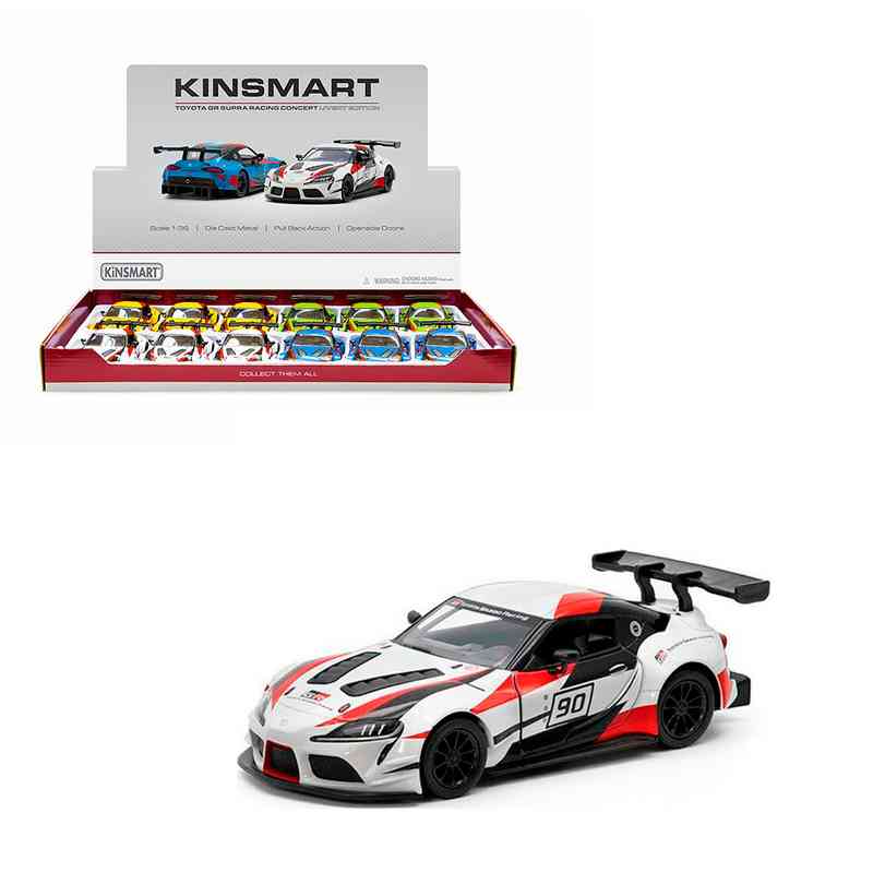 Машина KT5421FD металл Toyota GR Supra Racing инерция ассорти Кинсмарт - Саратов 