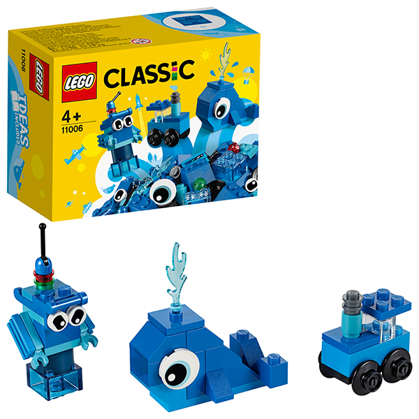 LEGO Classic 11006 Конструктор ЛЕГО Классик Синий набор для конструирования - Елабуга 