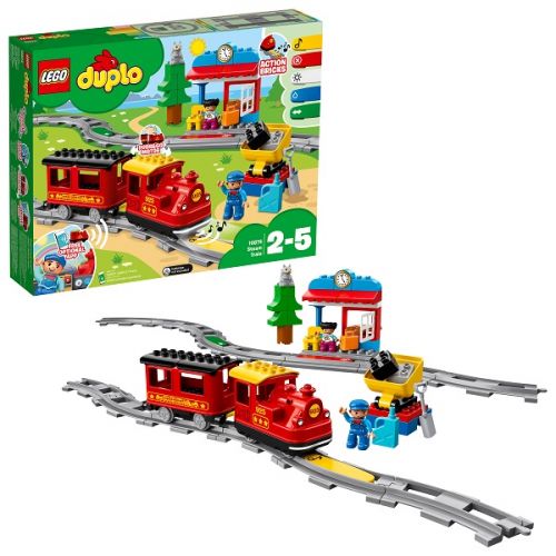 LEGO DUPLO 10874 Конструктор Лего Дупло Поезд на паровой тяге - Елабуга 