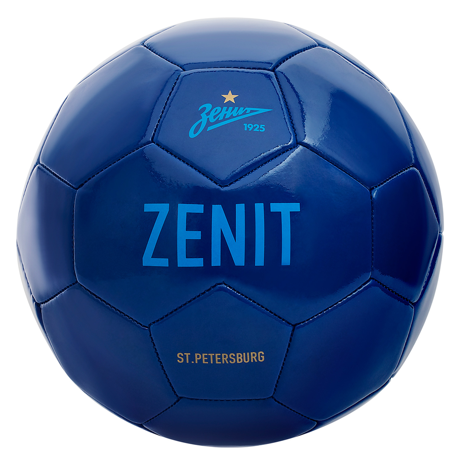 Мяч футбольный ZB3 Зенит материал PU размер 5 22см - Самара 