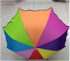 Зонт детский 50см с фигурными краями и свистком полуавтомат - Тамбов 