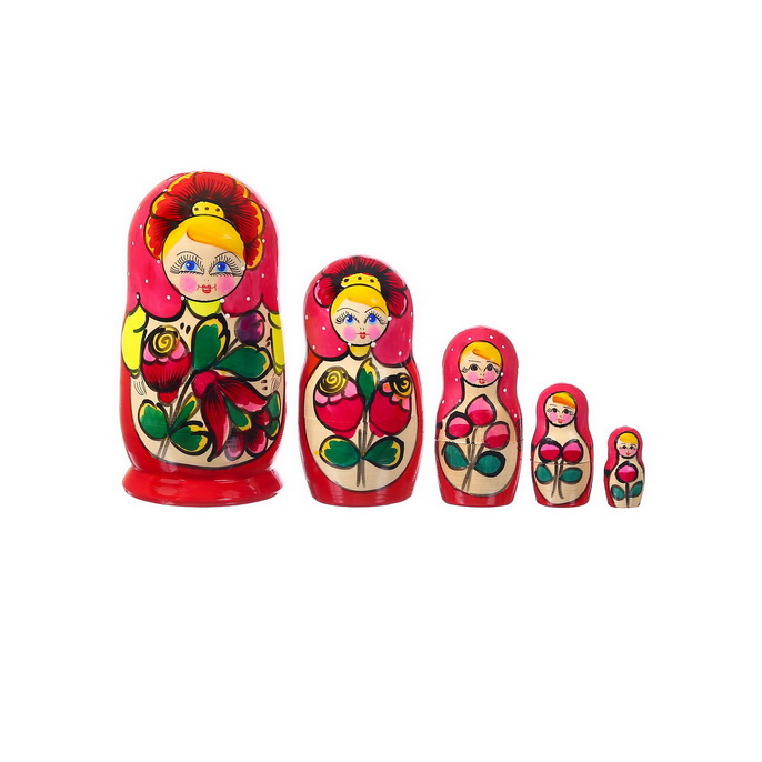Матрешка 4948 Полх-Майдан 5в1 Динни - Елабуга 