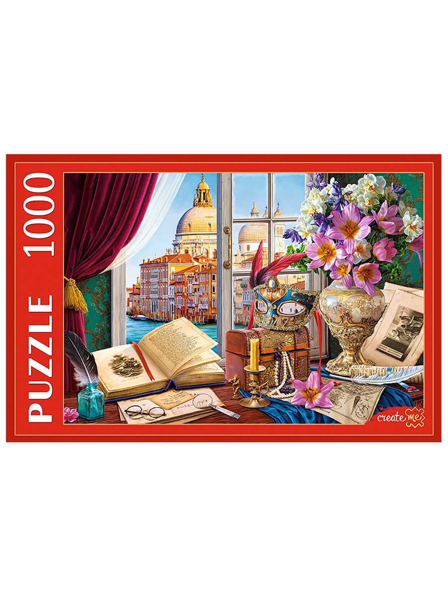 Пазл 1000эл Венецианский натюрморт ФП1000-0677 Ppuzle Рыжий кот
