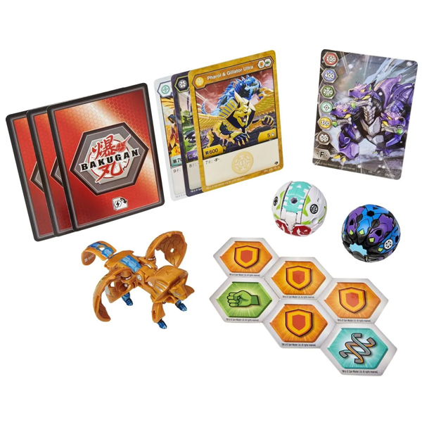 Bakugan 6059945 Бакуган Стартовый набор Слияние фракций Харол х Гиллатор Ультра 2 сезон - Казань 