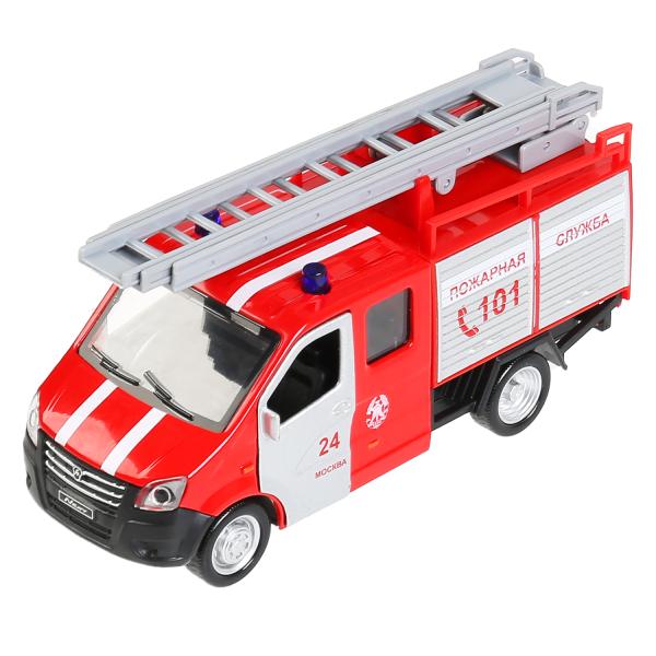 Модель Газель Next пожарная 12см цвет: красный Nextfir-15fir-RD ТМ Технопарк - Омск 
