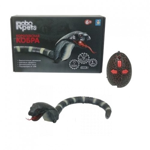1TOY Робо-кобра Т11394 на ИК управлении USB-зарядка - Набережные Челны 