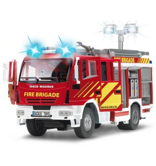 А/М 3717002 пожарная с водой 30см со светом и звуком DICKIE