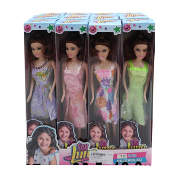 Кукла KT091 в летнем платье 29см в ассортименте в коробке - Самара 