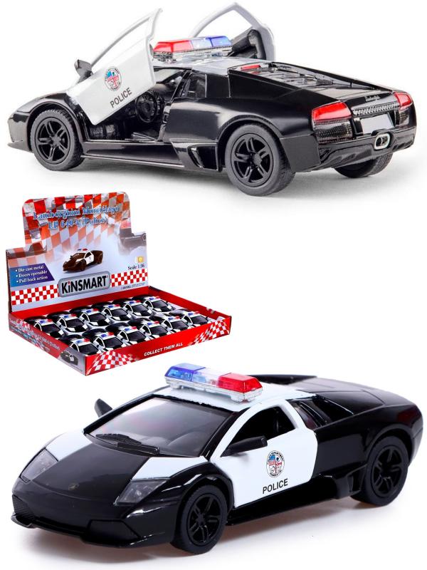 Машина КТ5317DP Lamborghini Murcielago lp640 police 1:36 металл Кинсмарт - Елабуга 