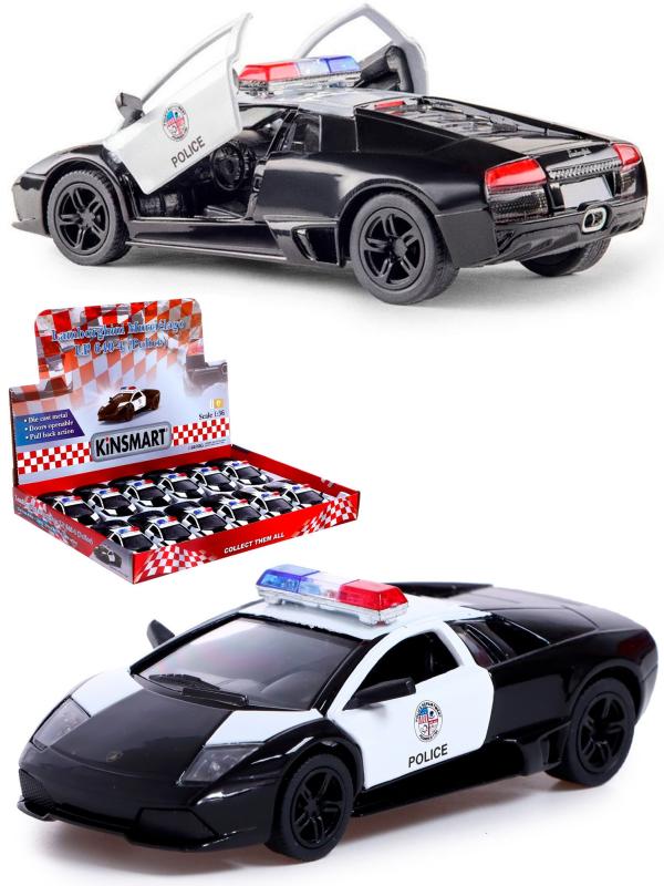 Машина КТ5317DP Lamborghini Murcielago lp640 police 1:36 металл Кинсмарт - Набережные Челны 